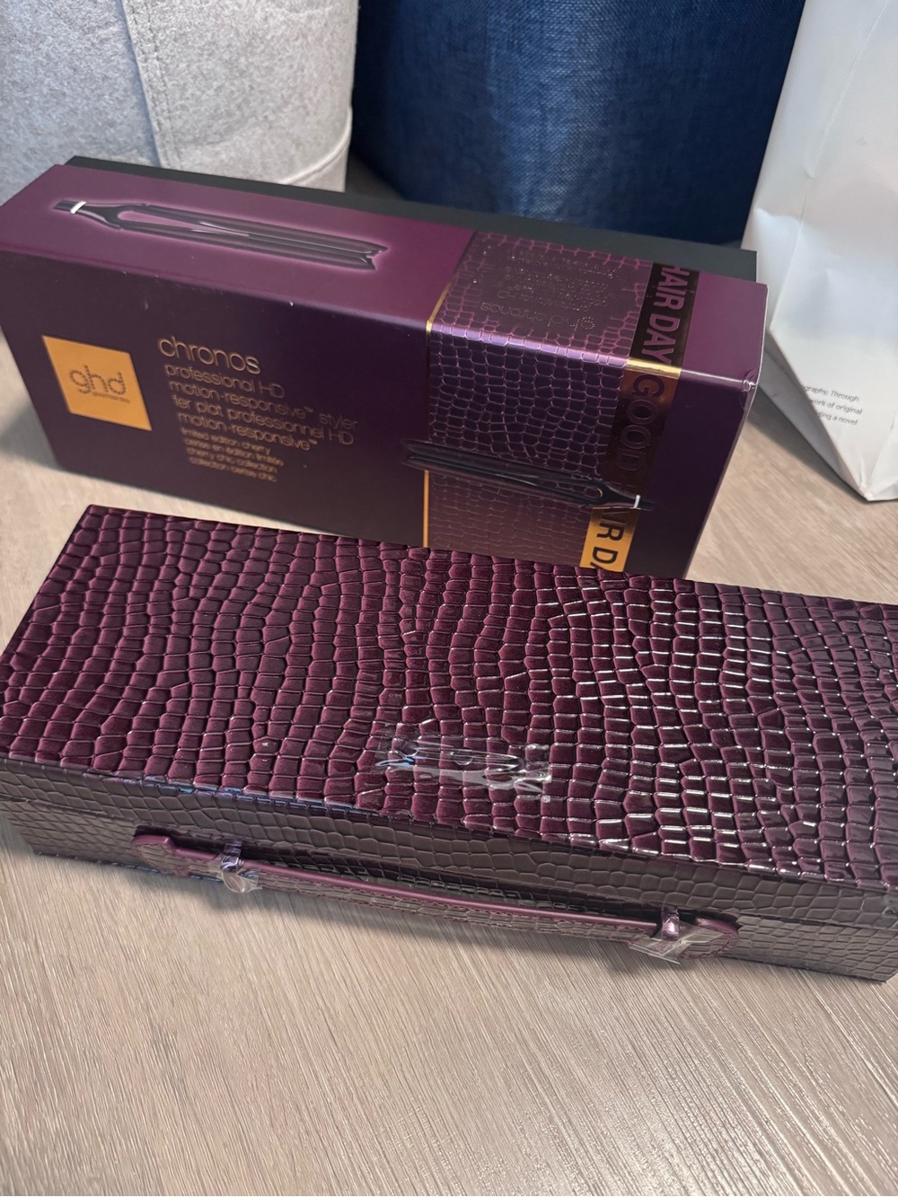 GHD limited empty box